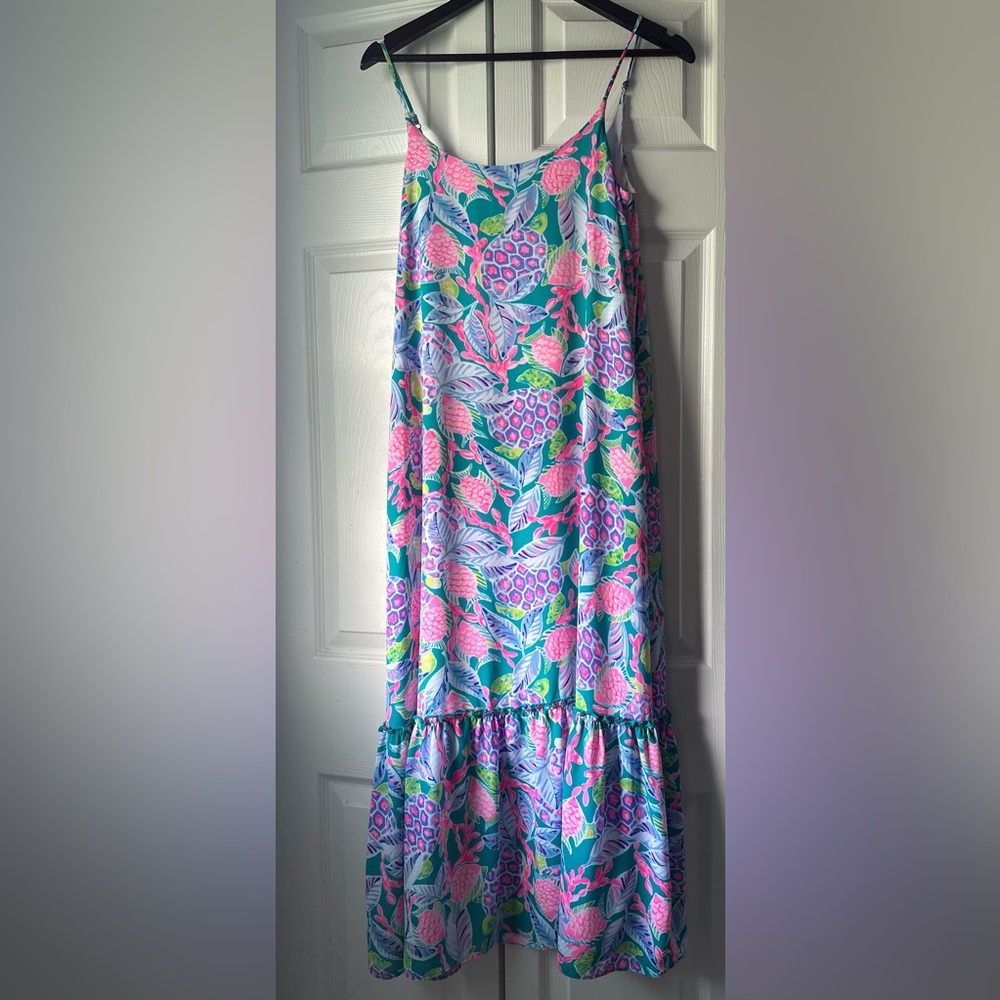 Lilly Pulitzer Vibrant Pineapple dress